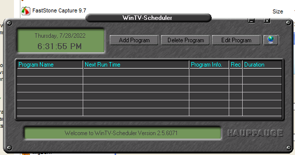 WinTV-Scheduler UI
